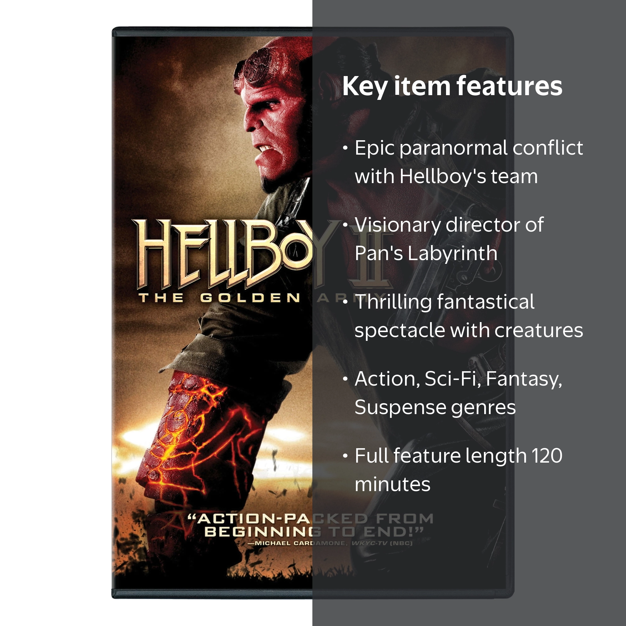 Universal, DVD, Hellboy 2 - The Golden Army, Widescreen - Walmart.com