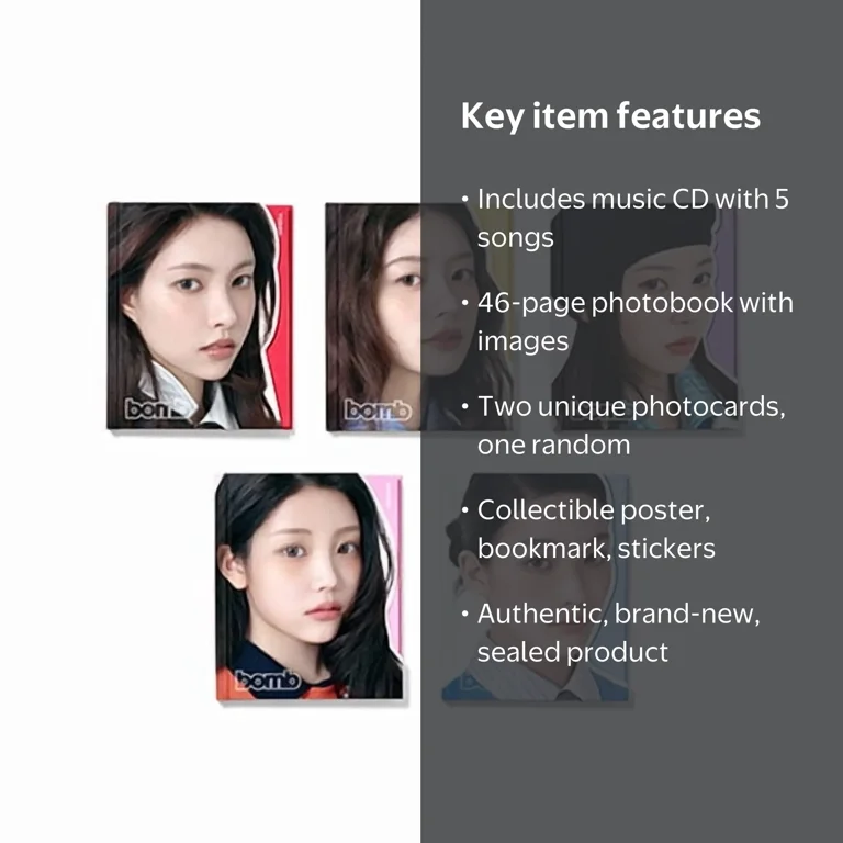 ILLIT - [BOMB] 3rd Mini Album GLLIT IROHA Version - Walmart.com