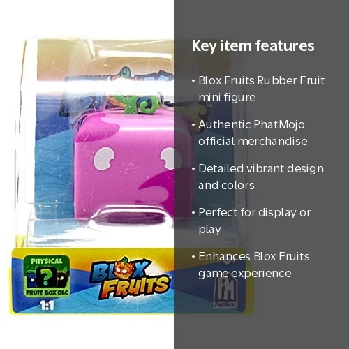 Roblox Mystery DLC Rubber Fruit Mini figure - Walmart.com