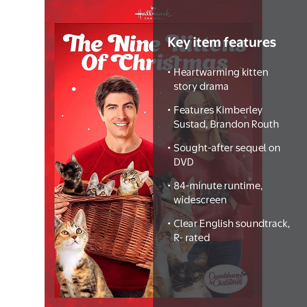 Hallmark, DVD, The Nine Kittens of Christmas, Christmas Drama