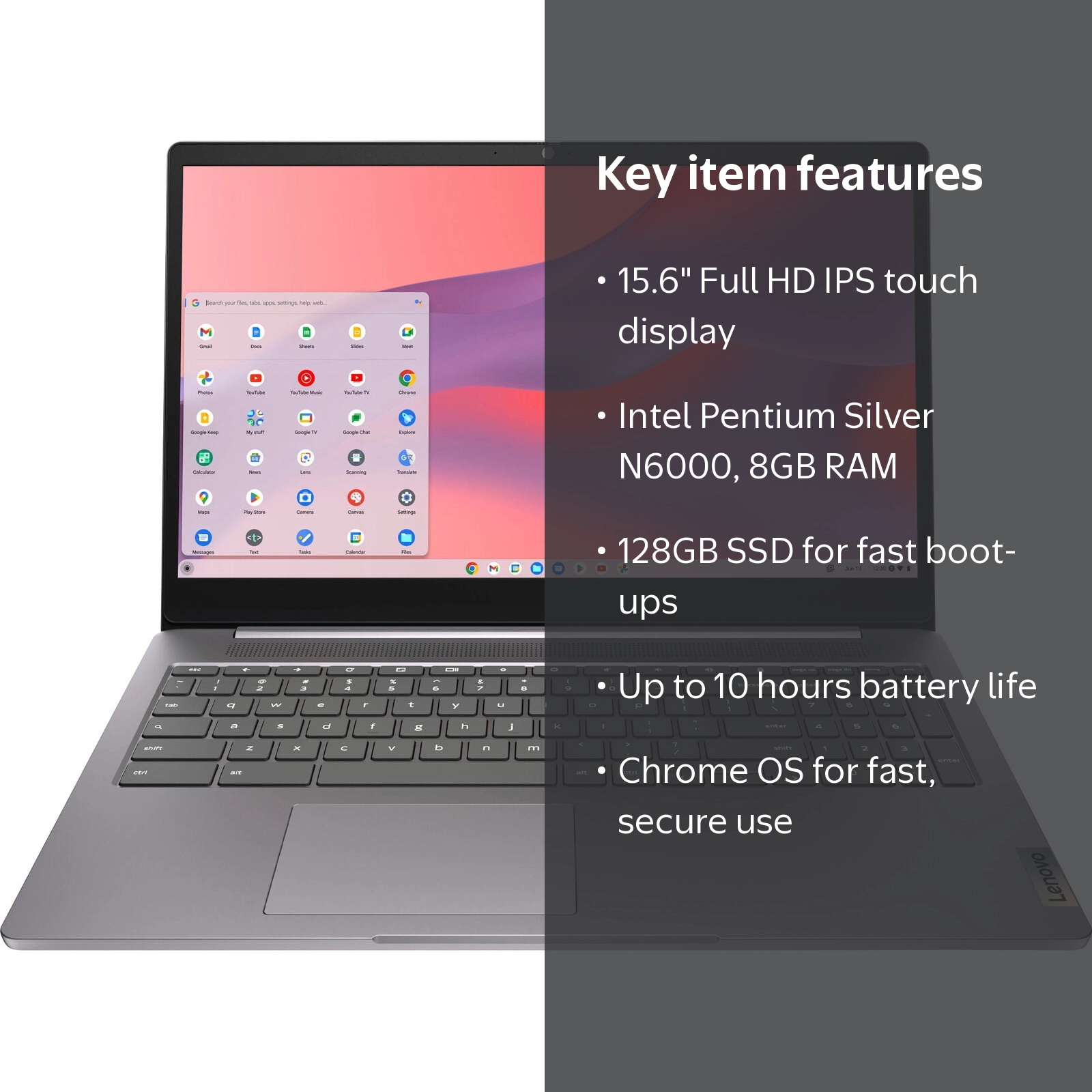 Lenovo - IdeaPad 3i Chromebook Laptop - 15