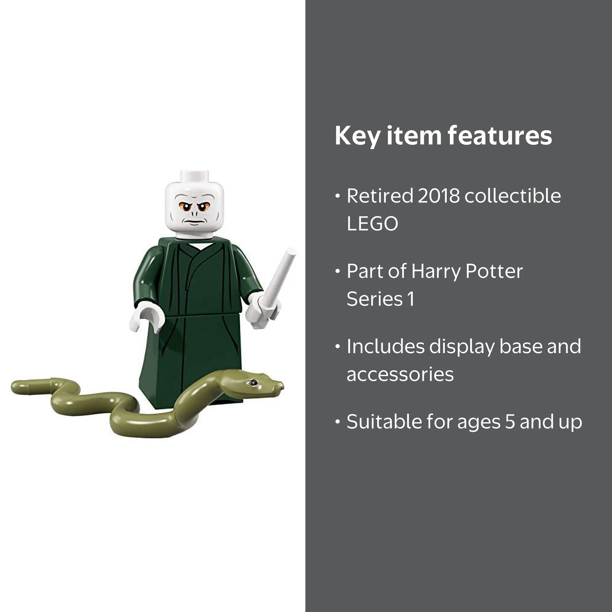LEGO 71022 Harry Potter Series 1 - Collectible Minifigures, Lord