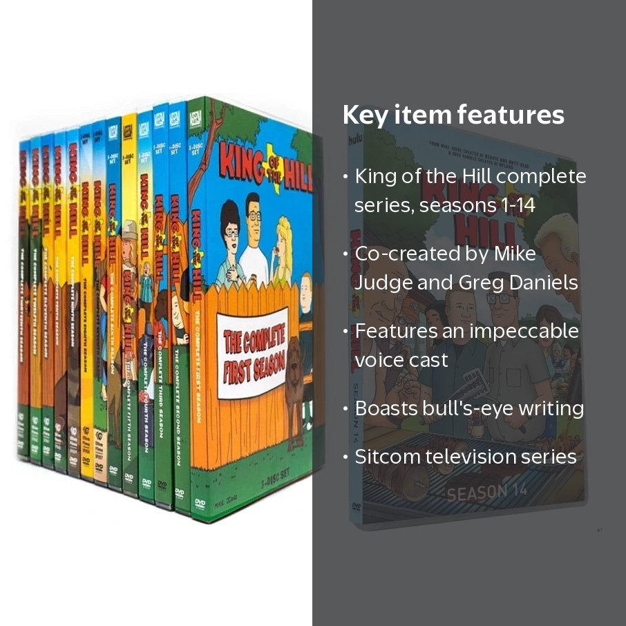 King of the Hill Complete Series Seasons 1-14 (DVD) - Walmart.com