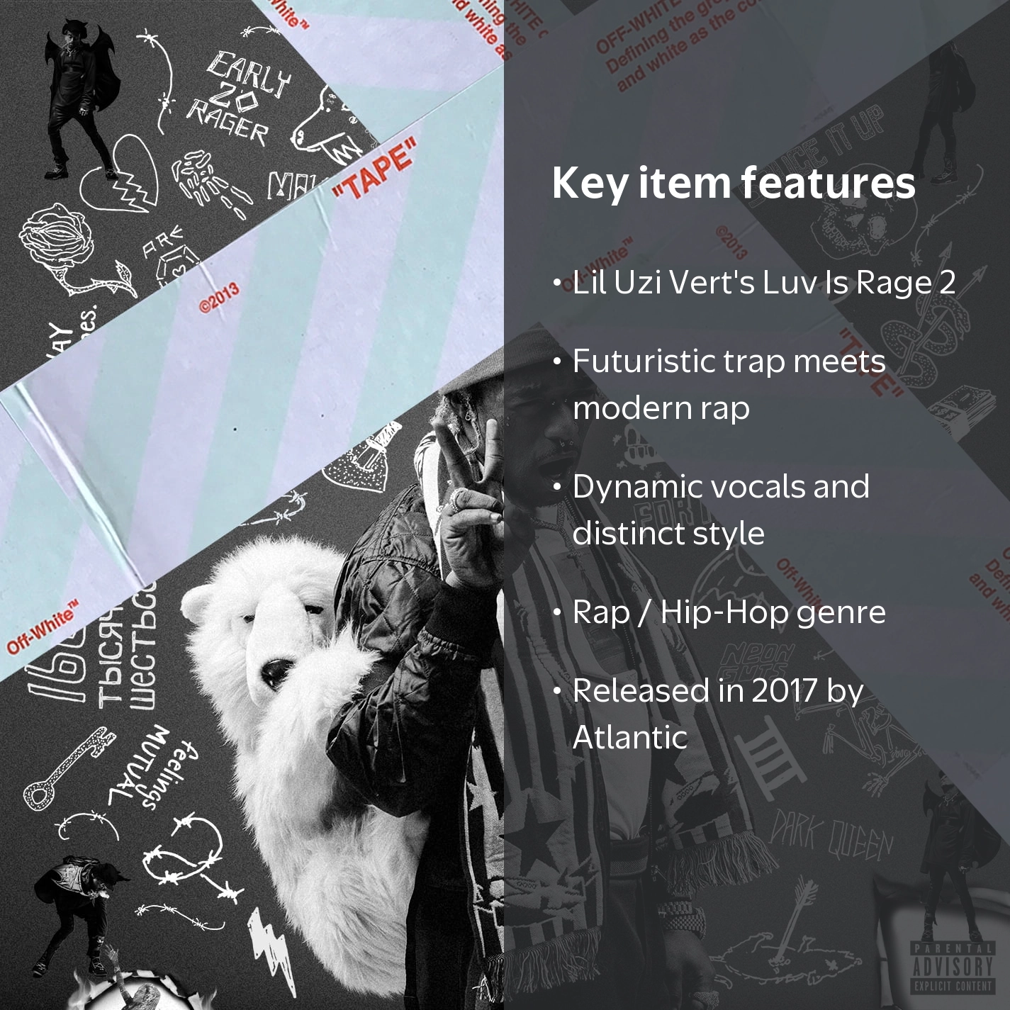 Atlantic, CD, Luv Is Rage 2, Music & Performance, Hip-Hop