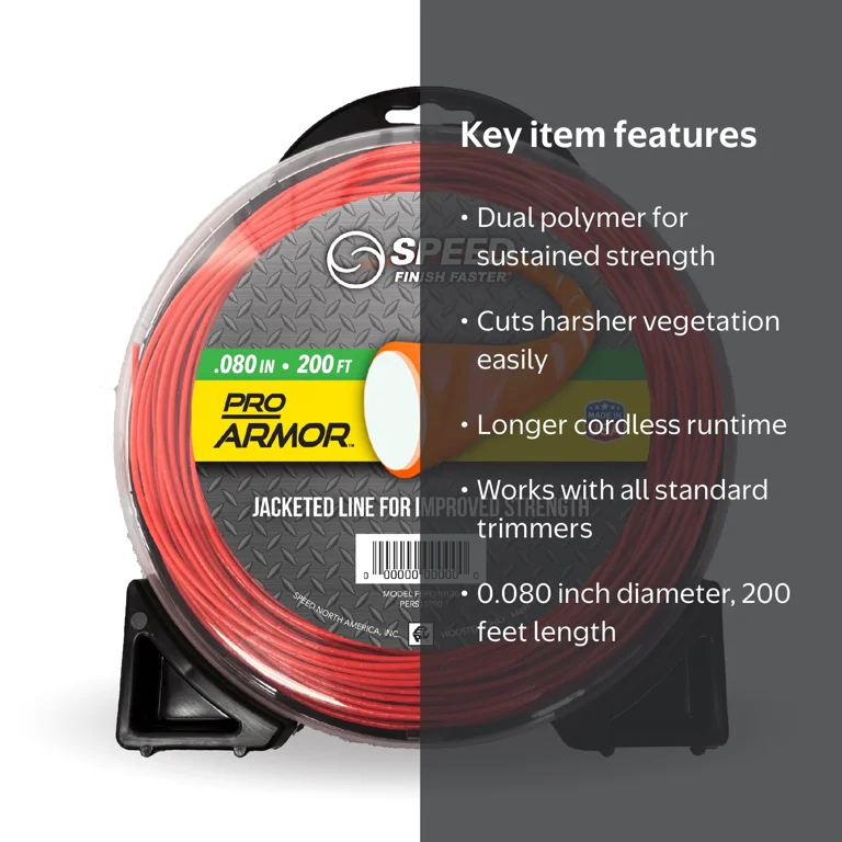 Speed Pro Armor Trimmer Line .080