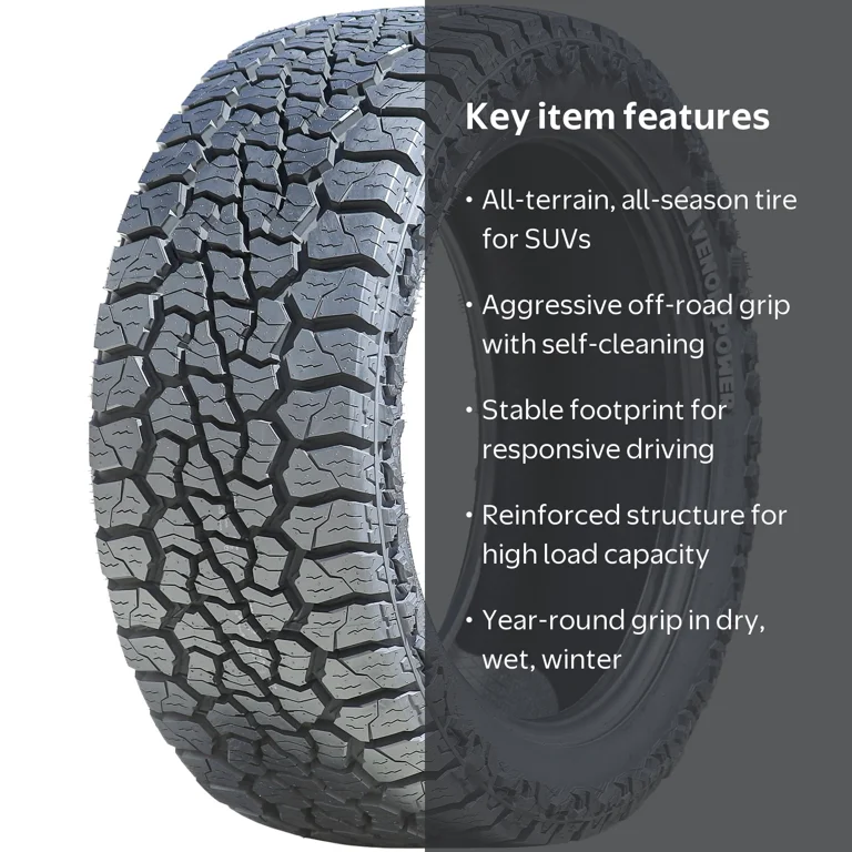 Venom Power, All Terrain Light Truck Tire, 315/75R16, E 10 Ply