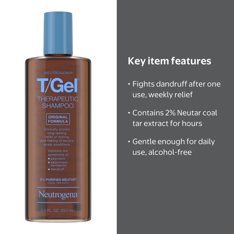 Neutrogena T/Gel Therapeutic Anti-Itch & Dandruff Shampoo for
