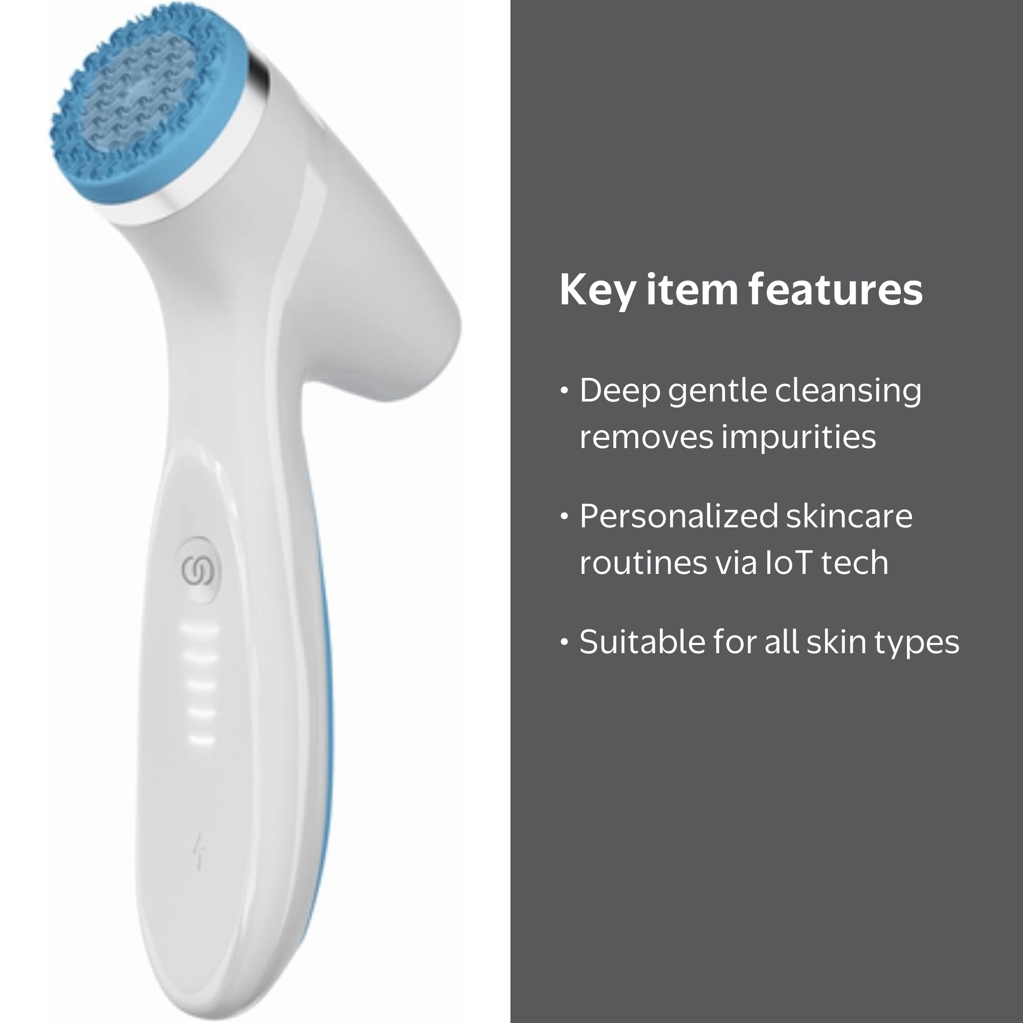 Nu Skin ageLOC LumiSpa iO Smart Skincare System, Facial Cleansing