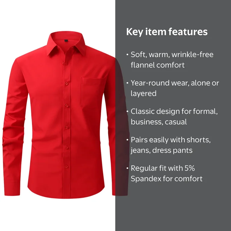 where to buy dress shirts near me Men's Royal Blue Long Sleeve Shirt 17.5 34/35 / Royal Blue blend fabric Men's Dress Shirts | Perry