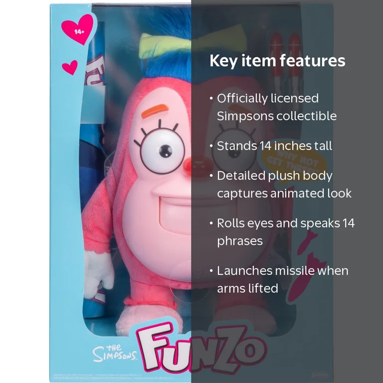 Jakks Pacific, Talking Funzo Doll, 14 inches, Officially Licensed