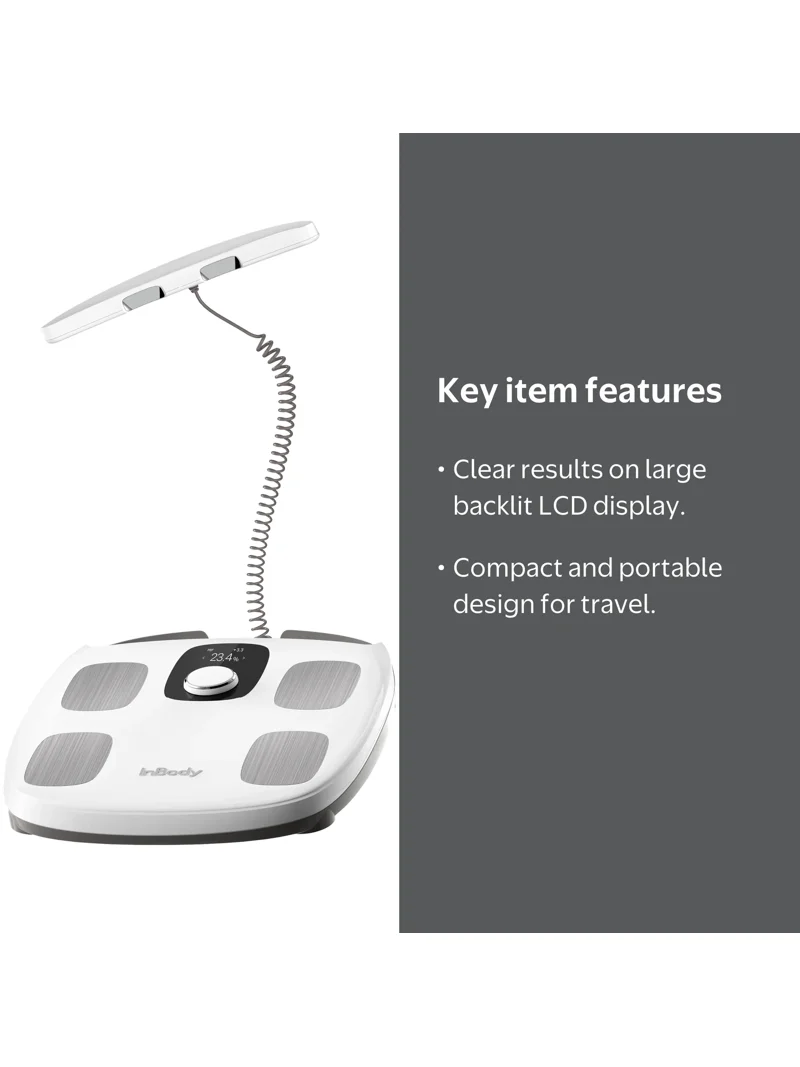InBody Dial H30 Smart Scale, Digital Body Composition Analyzer