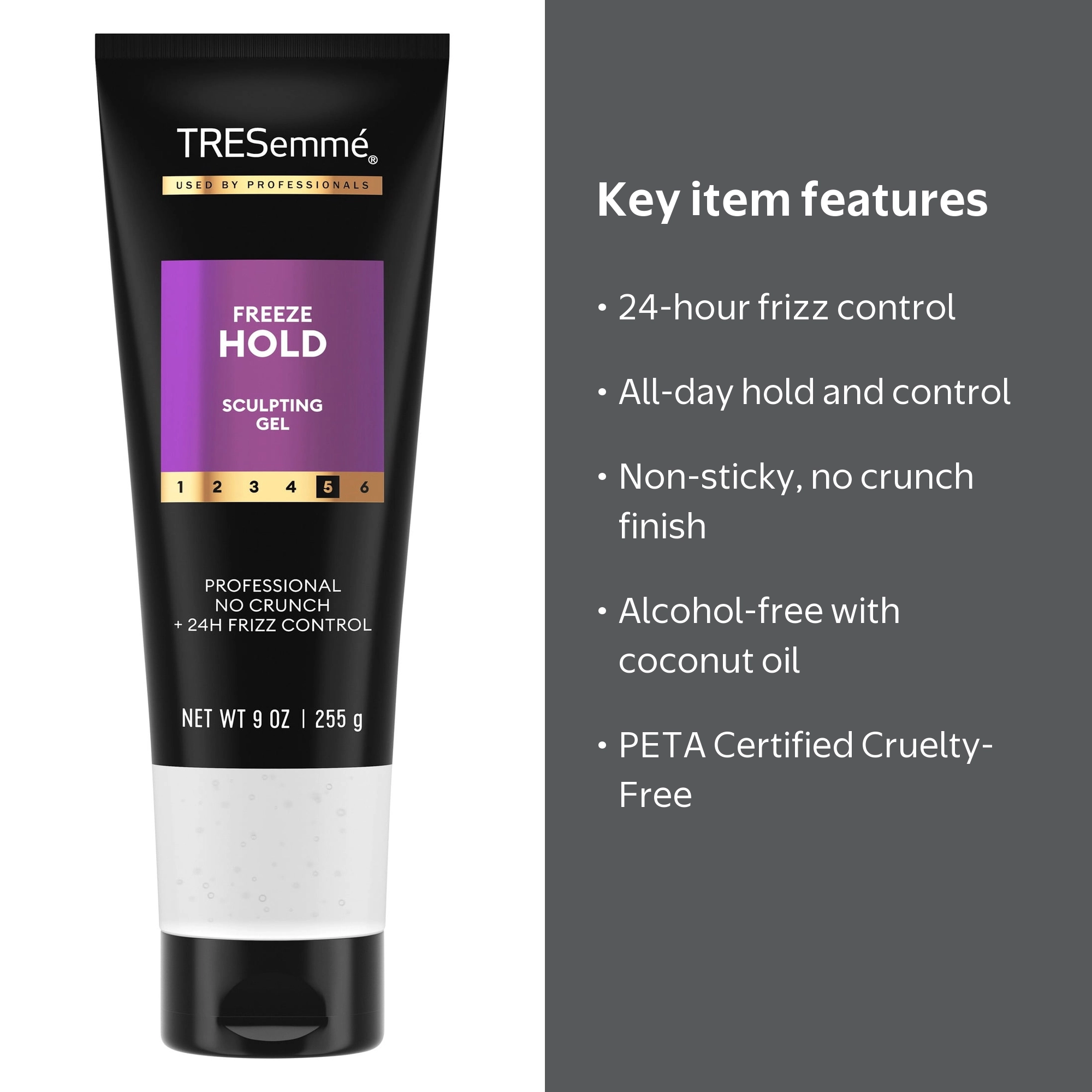 TRESemm√©, Mega Control 9 oz, Freeze Hold Gel with Humidity