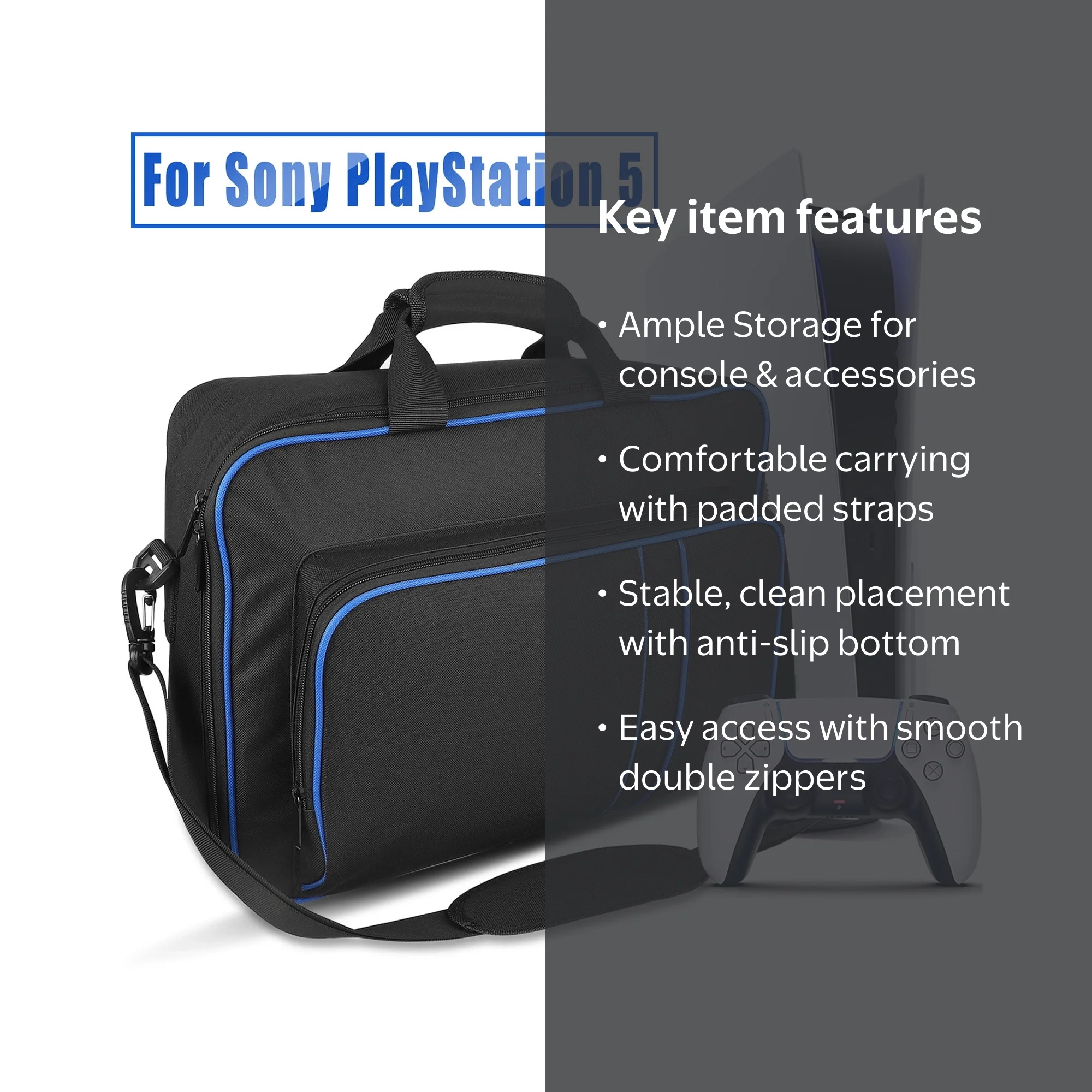 希少セット SONY DCR-PC100 IFM5 VCL-HG0737ケース付 TSV PlayStation PS5 Electronics Carrier: Travel Bag for PS5 Disc