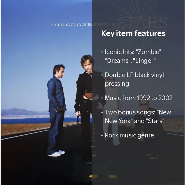 The Cranberries - Stars: Best of 1992-2002 [2LP Black Vinyl