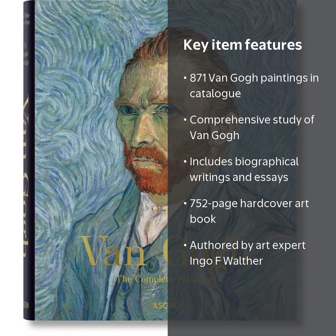 Ingo F Walther, Van Gogh Complete Paintings, 871 artworks