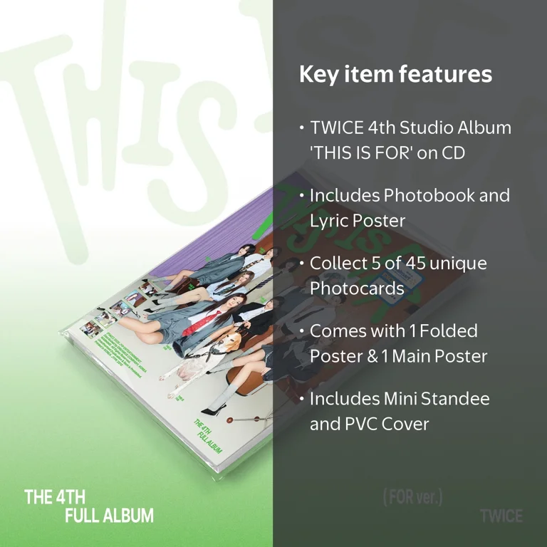 Twice - THIS IS FOR (FOR Ver.) (Walmart Exclusive) - CD - Walmart.com