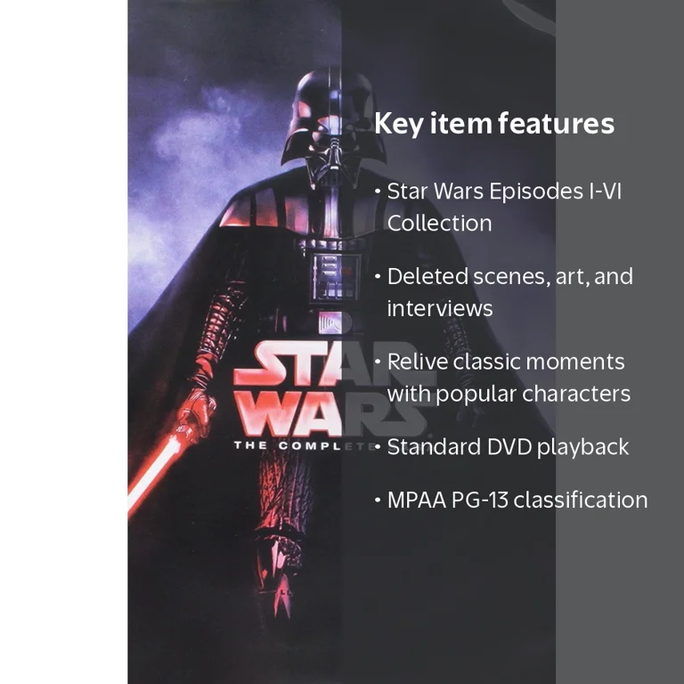 Star Wars: The Complete Saga - Full Jedi Return, Movies Collection