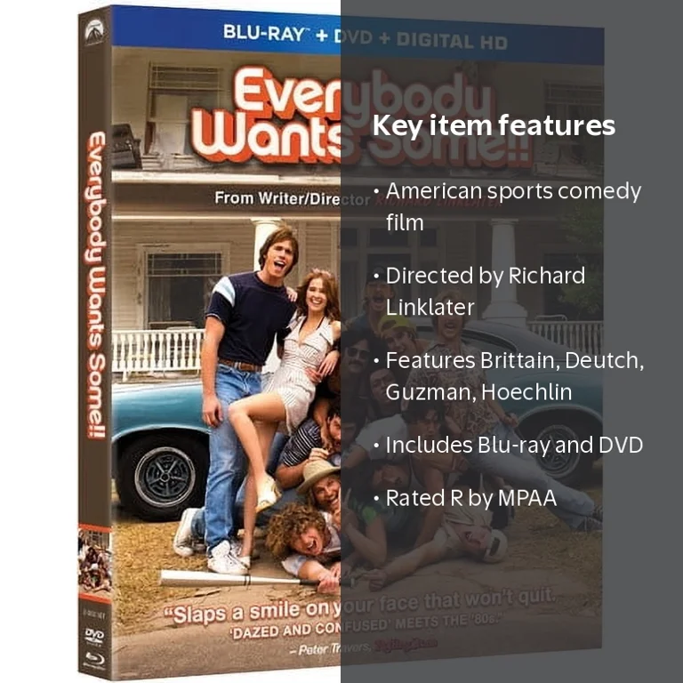 Everybody Wants Some!! (Blu-ray + DVD) - Walmart.com