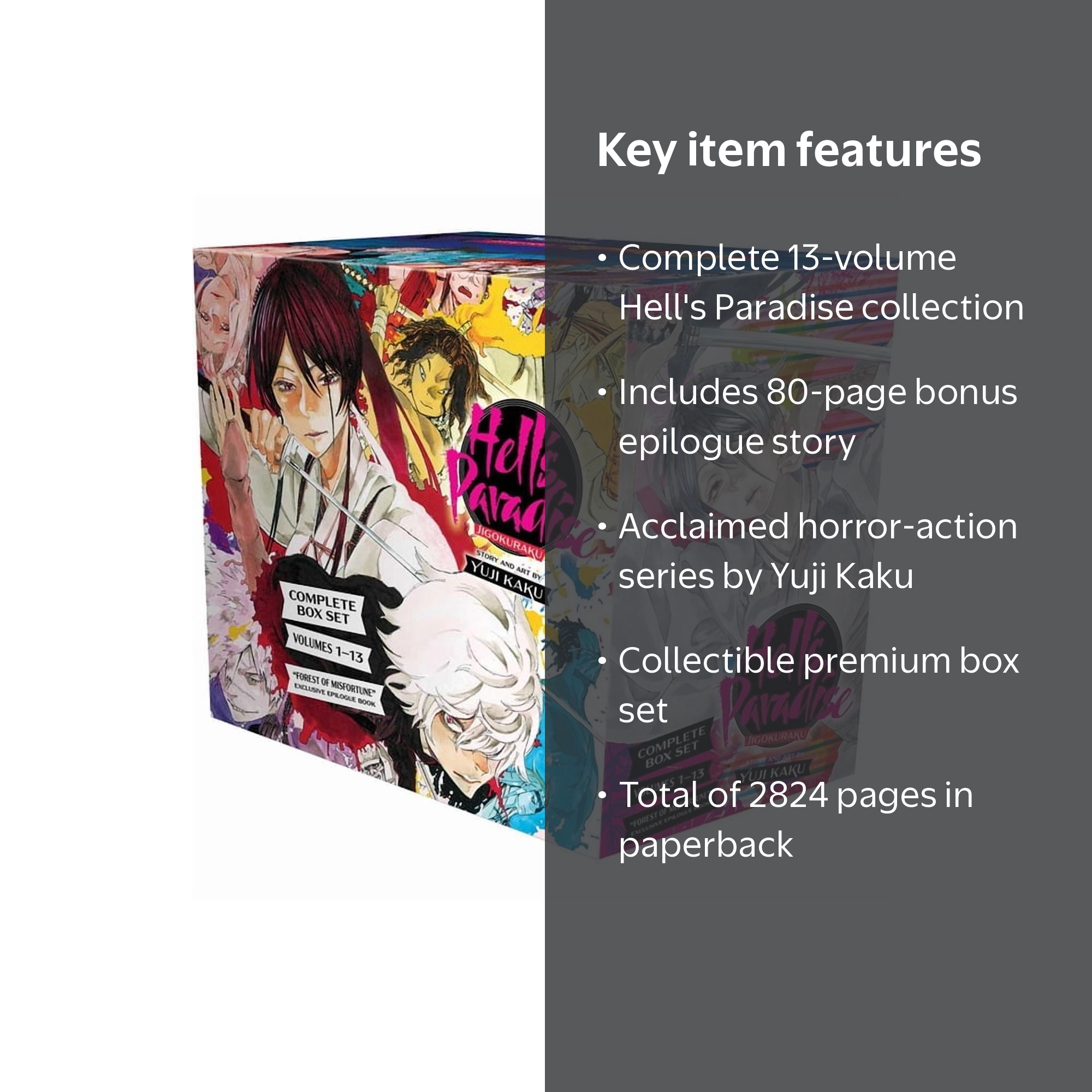 Hell's Paradise: Jigokuraku Complete Box Set Volumes 1-13