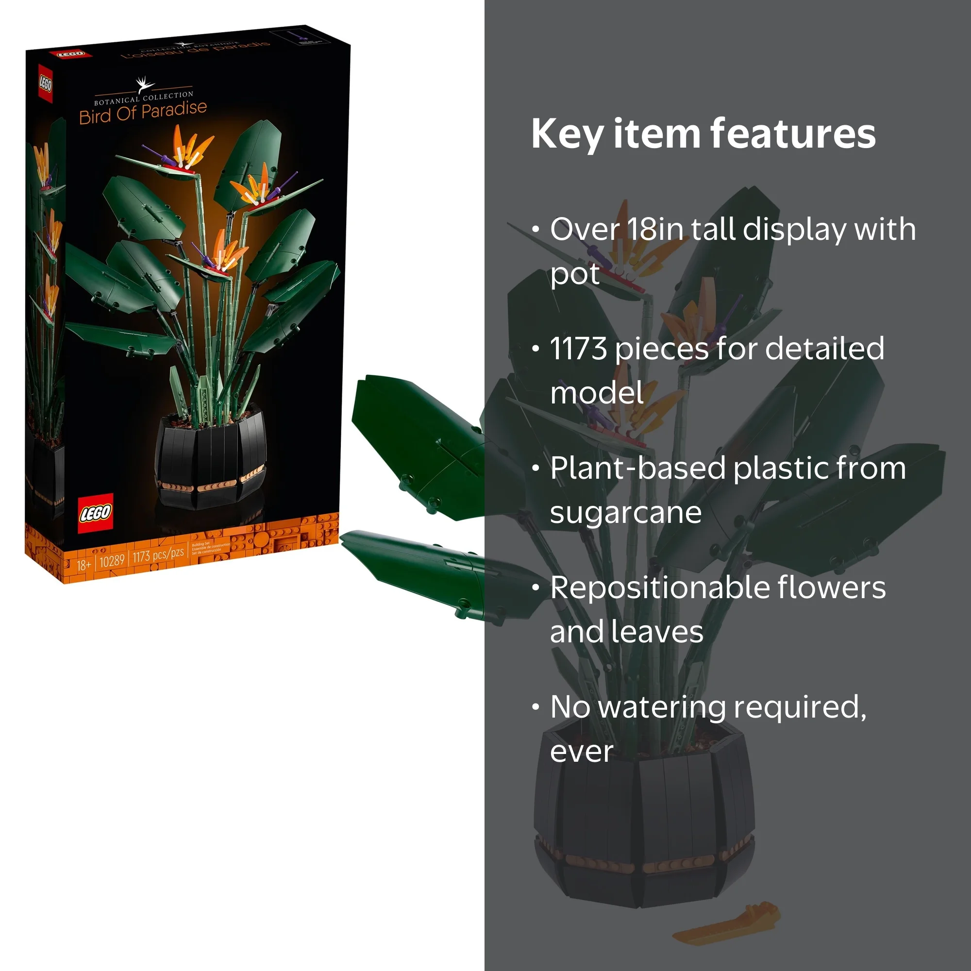 Walmart: LEGO Botanical Collection 10289, Bird of Paradise DIY Set