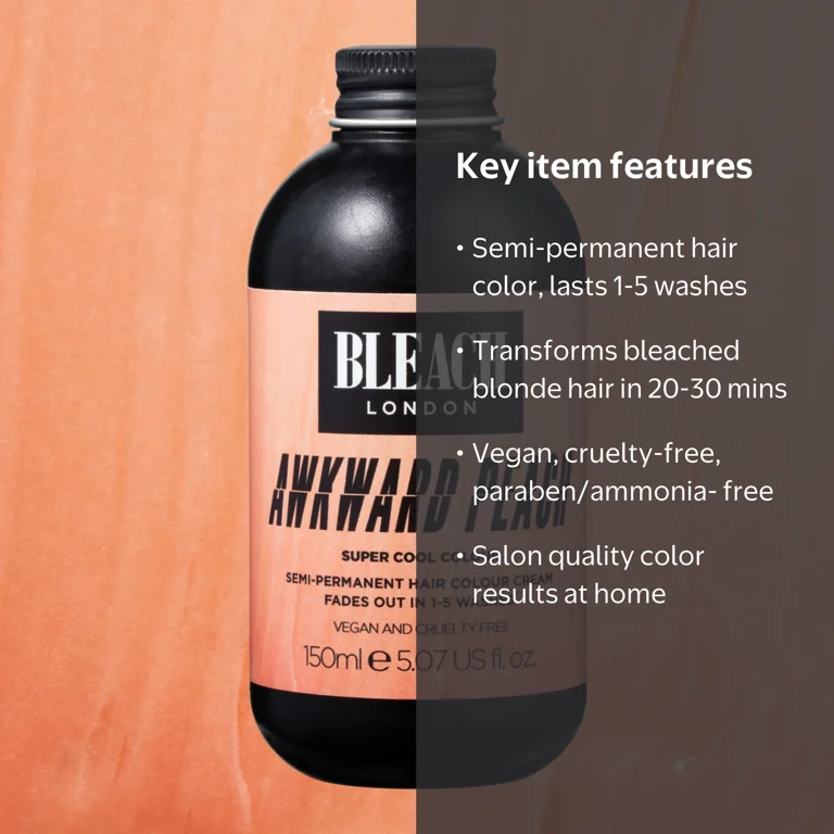 ブリーチ&color5点セット Bleach London Super Cool Color Semi-Permanent Hair Color Cream