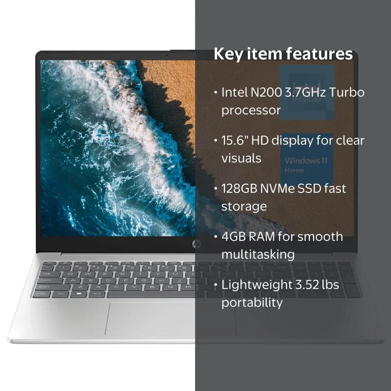 HP Essential 15 Laptop, 15.6