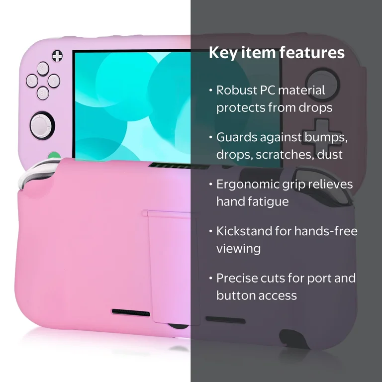 TSV Cover Case Fit for Nintendo Switch Lite, Hard PC Protective