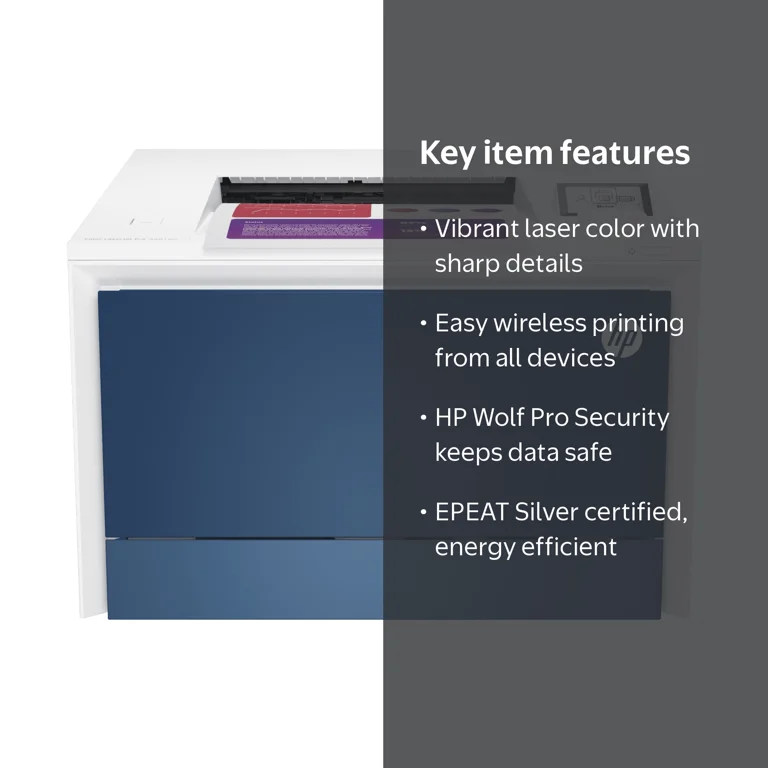 HP LaserJet Pro 4201dw Wireless Laser Color Printer (4RA86F