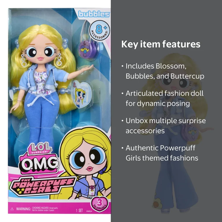 L.O.L. Surprise! OMG Licensed Doll Bubbles with Accessories L.O.L. Surprise! OMG Licensed Doll Bubbles with Accessories