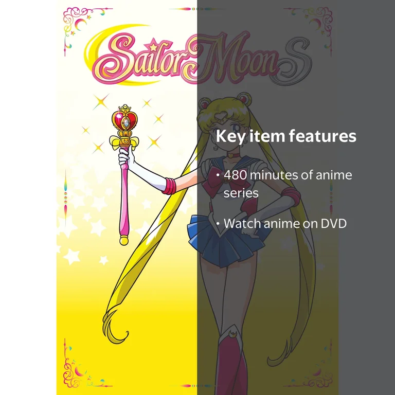 Viz Media Sailor Moon S: Anime Season 3 Part 1 (DVD) - Featuring