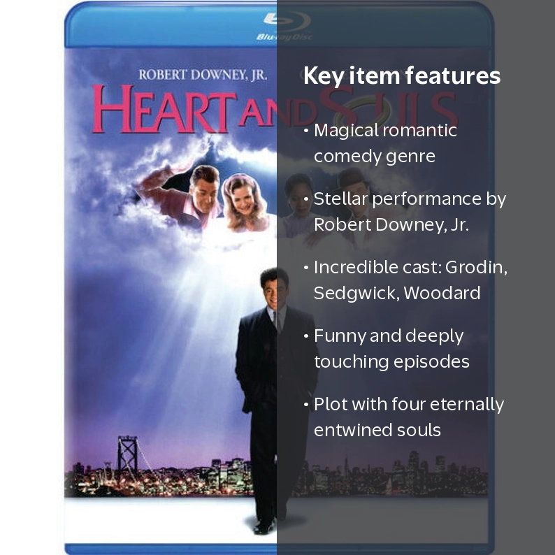 Heart and Souls (Blu-ray), Universal, Comedy - Walmart.com