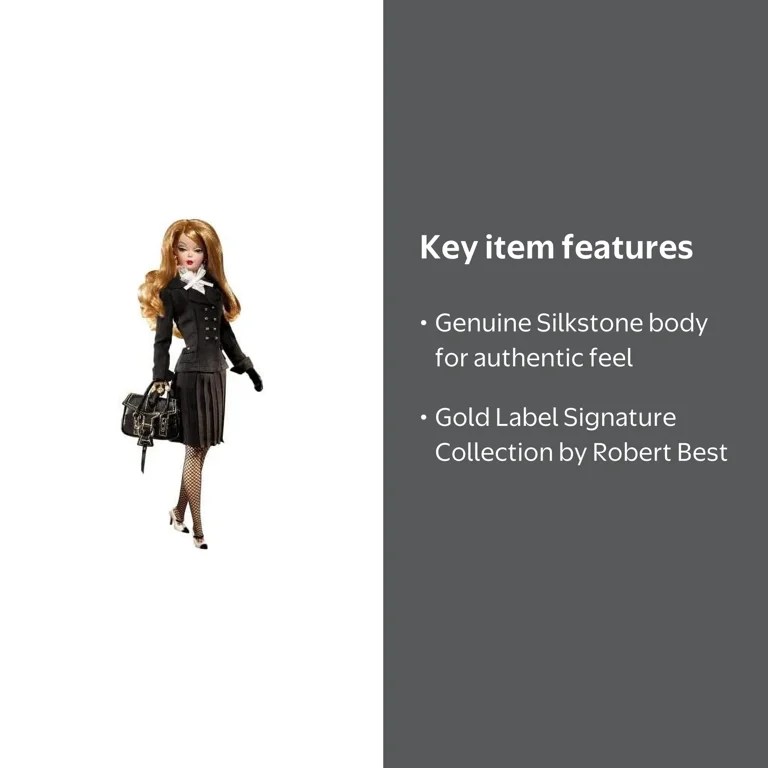 Pretty Pleats Barbie Doll Robert Best BFMC Signature Collection