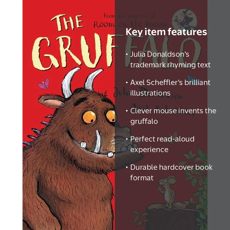 Julia Donaldson人気英語絵本 15冊 The Gruffaloほか Julia Donaldson, The Gruffalo, Hardcover, 32 pages - Walmart.com