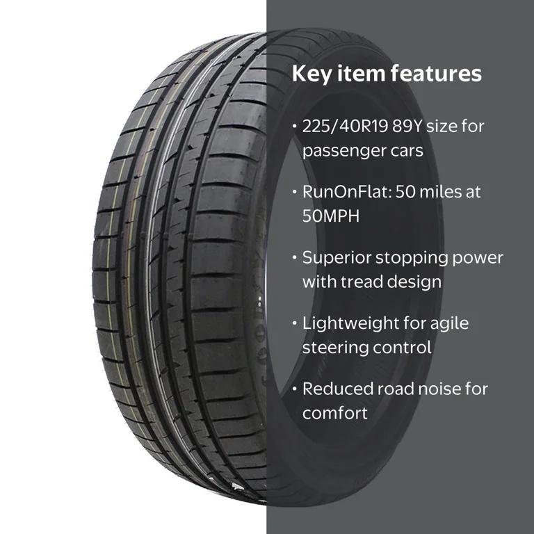 Goodyear Eagle F1 Asymmetric 2 ROF Run Flat Performance 225/40R19