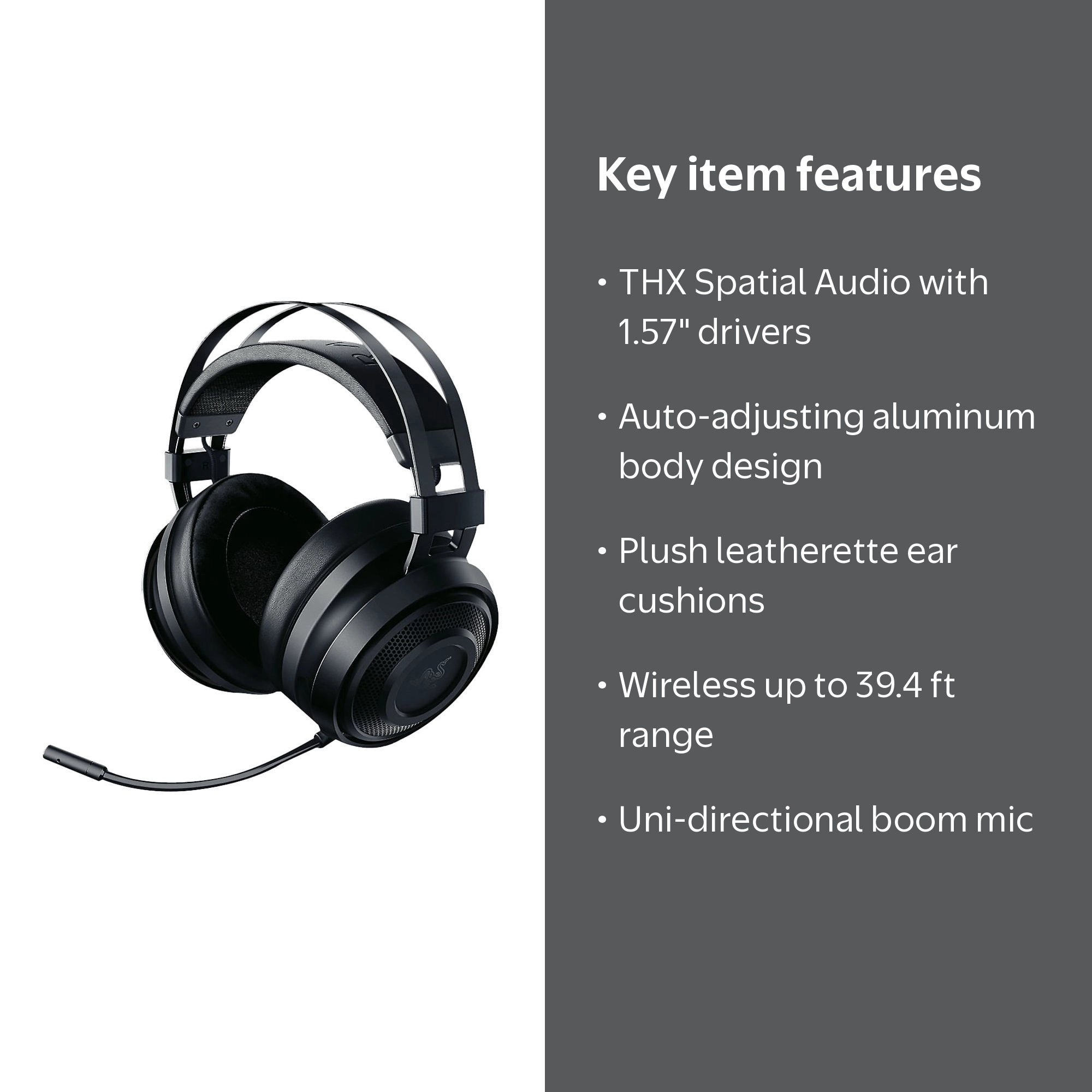 Razer Nari Essential Wireless Gaming Headset with Uni-directional