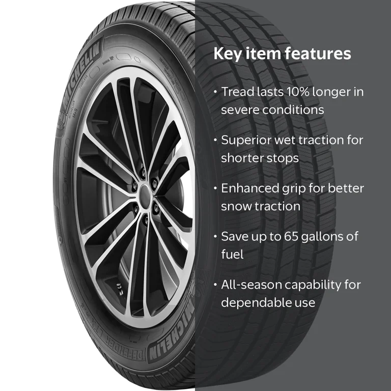 Michelin Defender LTX M/S All-Season 235/60R18/XL 107H Tire