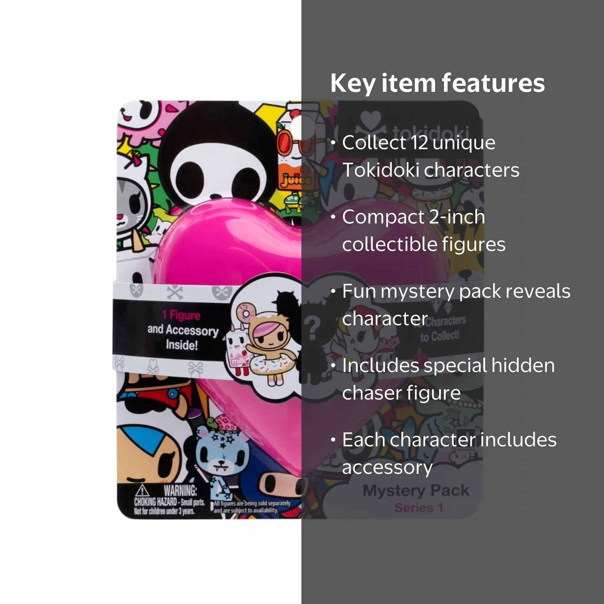 TK 2 inch Mystery Assortment - Series 1 Mystery Heart - Walmart.com