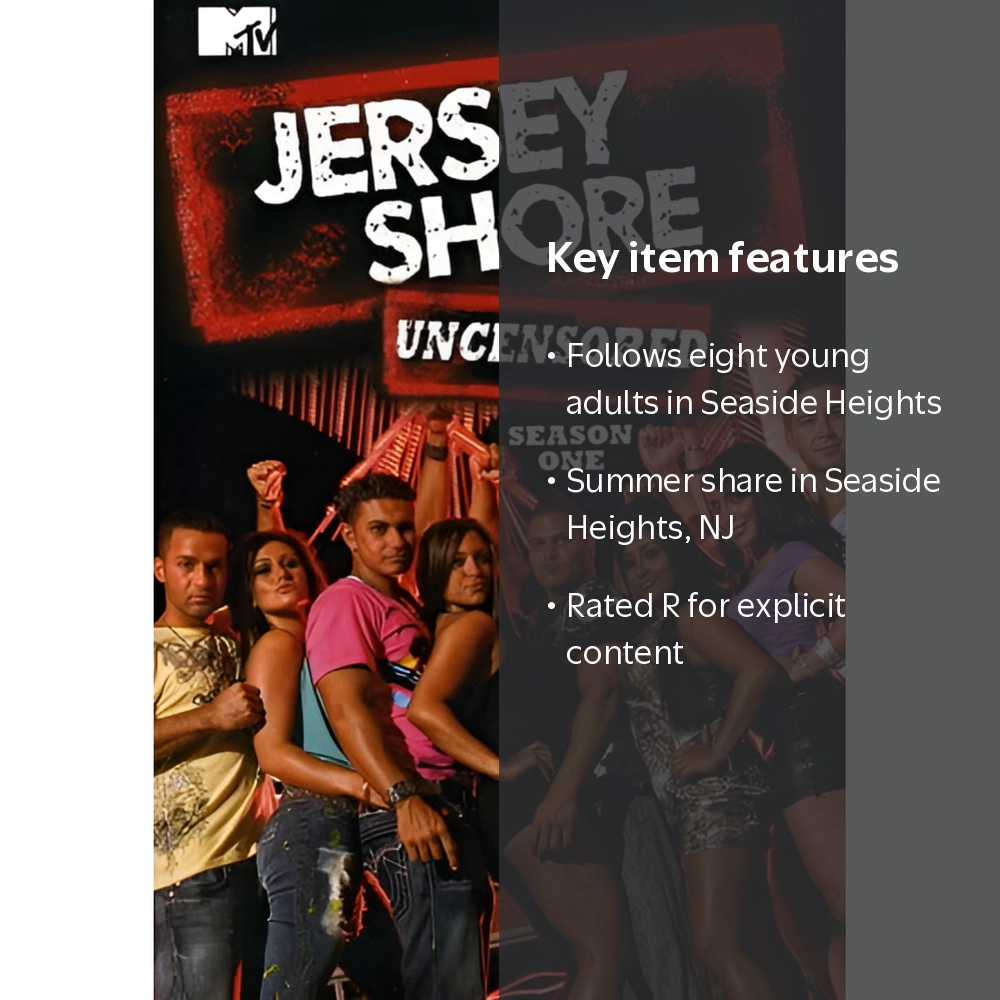 Paramount, Jersey Shore: Season One, Reality TV Show, MTV Series