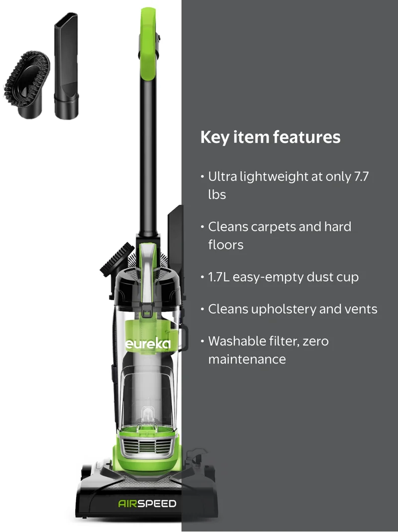 Eureka, Vacuum Cleaner, NEU100, Lightweight Bagless Upright