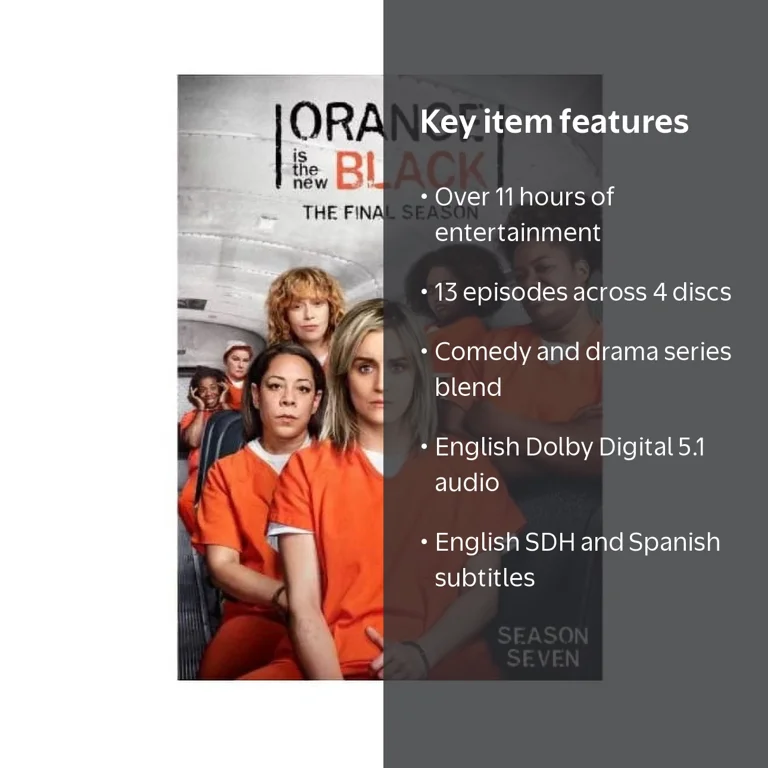 Orange is the New Black: Season 7 (DVD) - Walmart.com