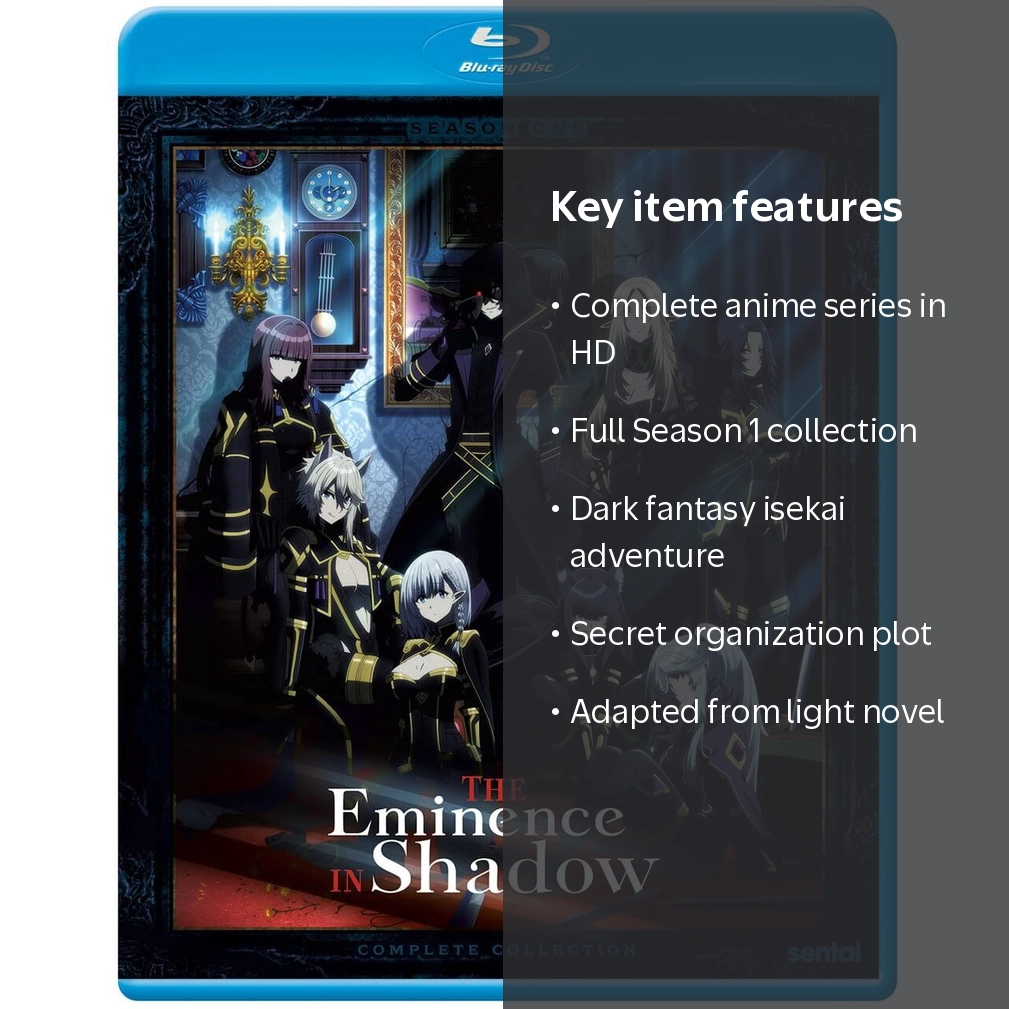 RLJ-Sentai, Blu-ray, Eminence In Shadow, Season 1, Magic Dark