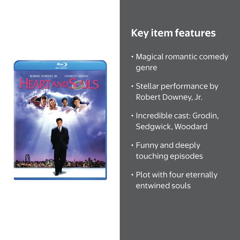 Heart and Souls (Blu-ray), Universal, Comedy - Walmart.com