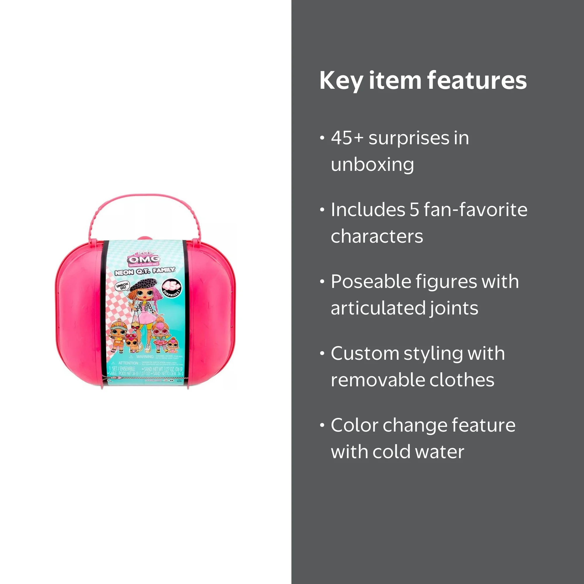 LOL Surprise 2021 LIMITED EDITION Neon Family Mystery Pack with