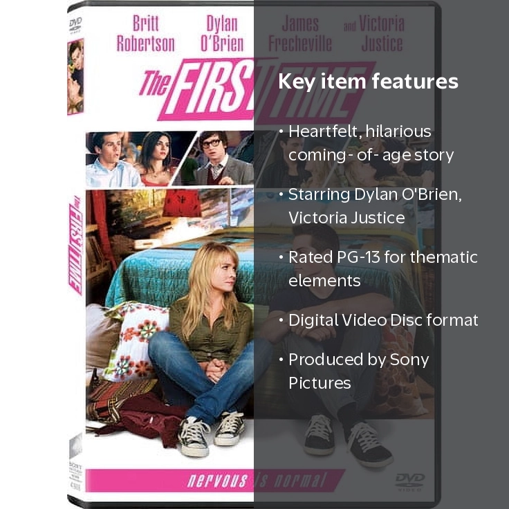 Sony Pictures - The First Time [DIGITAL VIDEO DISC] - Walmart.com