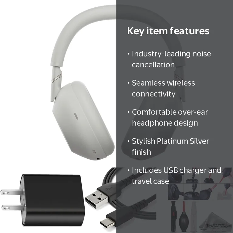 Sony WH-1000XM6 Noise-Canceling Wireless Over-Ear Headphones Sony WH-1000XM6 Noise-Canceling Wireless Over-Ear Headphones