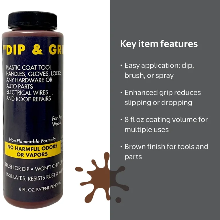 Liquid Leather - Rapid Fix Dip and Grip Rubber Compound Repair Kit