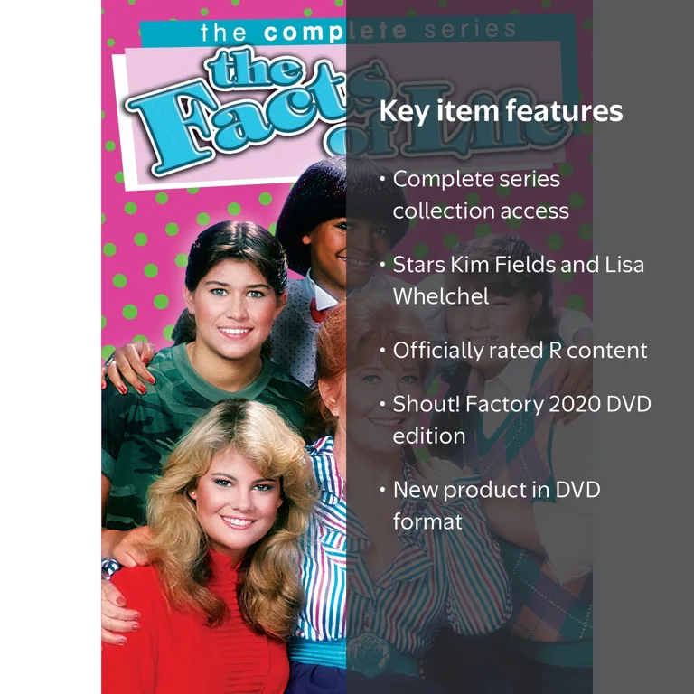 SDS, The Facts of Life, Complete Series DVD 2020, 2020 - Walmart.com