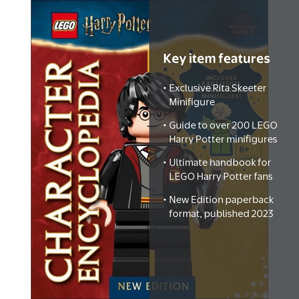 LEGO Harry Potter Character Encyclopedia with Rita Skeeter