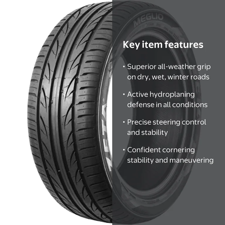 Zeta Meglio 245/45ZR17 99W XL High Performance A/S Tire for All