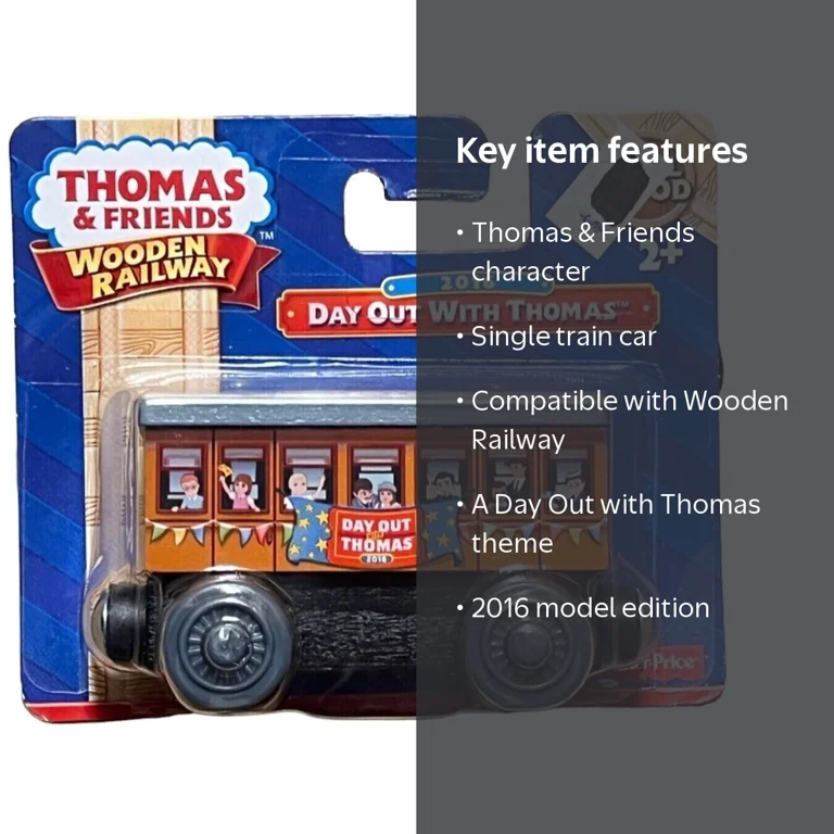 Thomas & Friends Tank Engine Wooden Railway 2016 A Day Out with